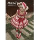 Honey Machine The Cherry Is Ripe Top and Skirt Set(3rd Reservation/Full Payment Without Shipping)